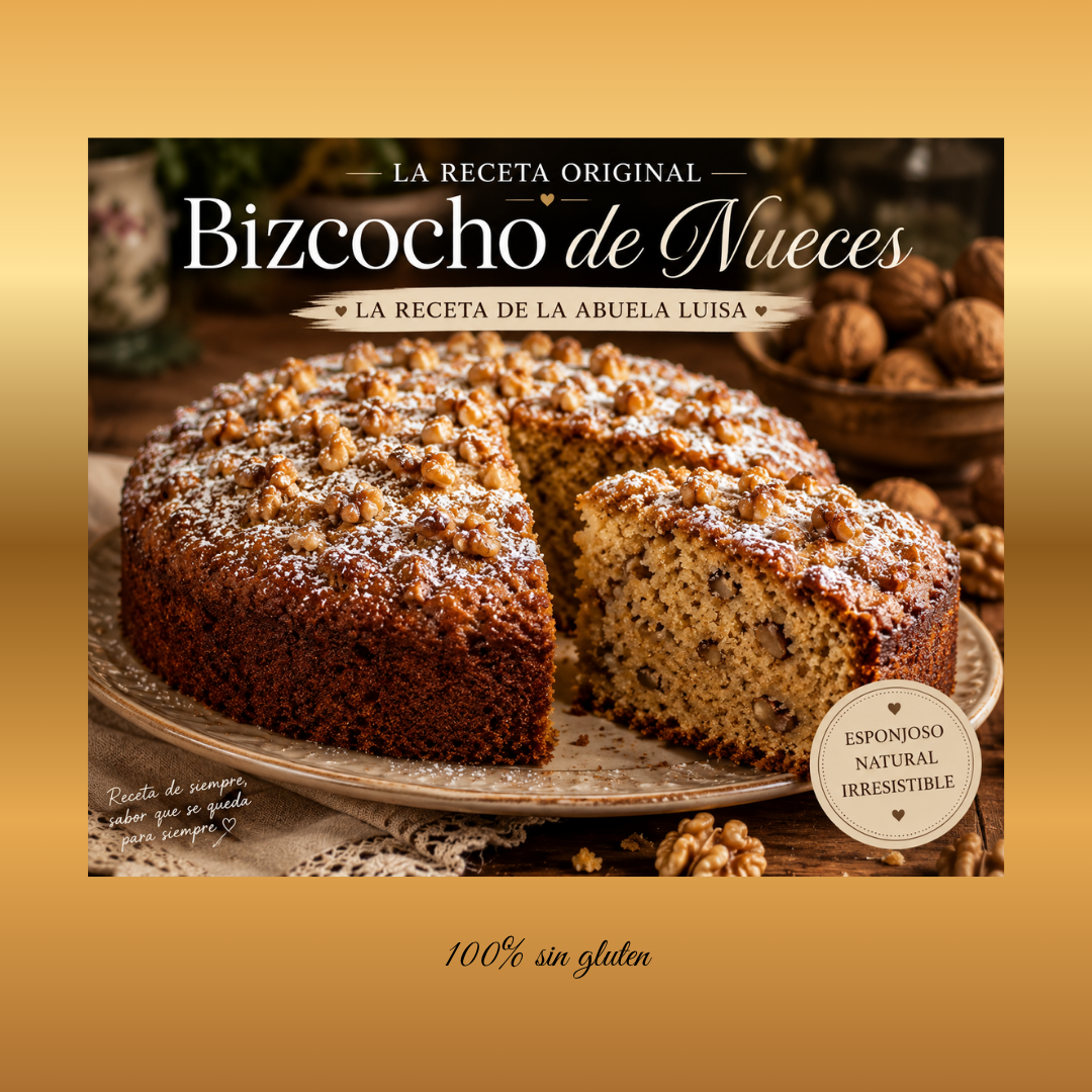Bizcocho de Nueces de la Abuela Luisa